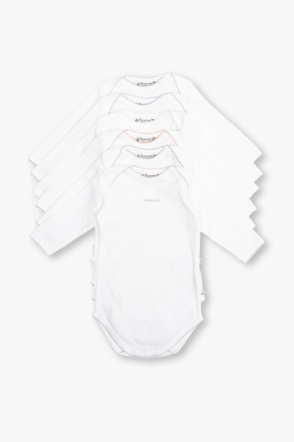 Bonpoint 7 Days of the Week popular onesies bodysuits